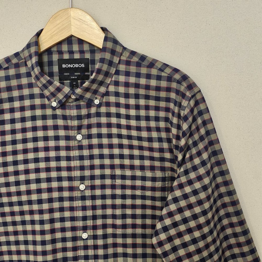 Bonobos Slim Fit Button Down Regular L